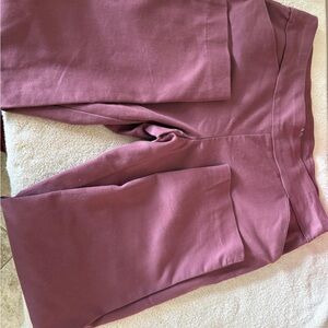 Dusty Rose Cotton Blend Stretch Pants size 12 Petite